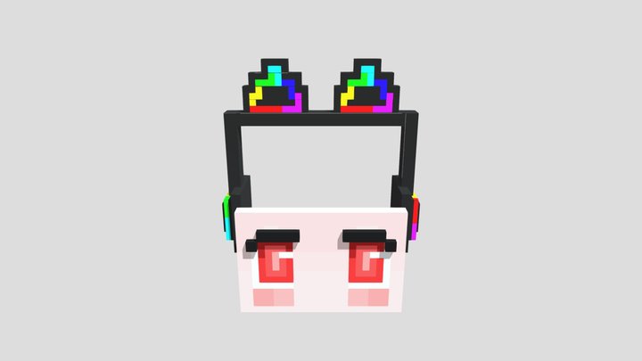 Cat Ear Headphones 3D Model
