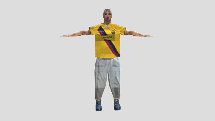 Character_03[PSXstyle] 3D Model