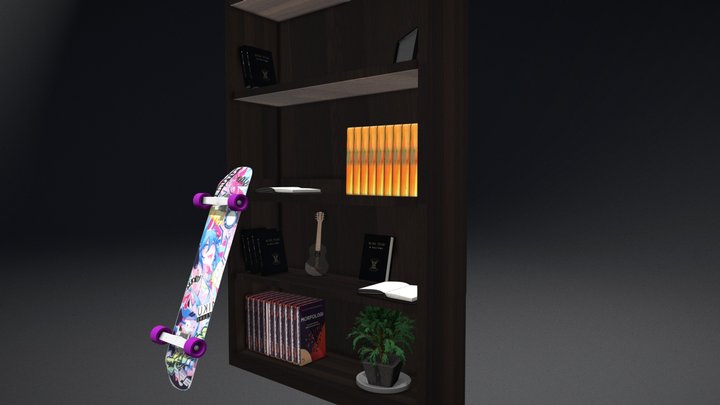Skateboard 3D Model