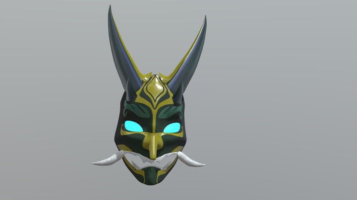 Xiao's Demon Mask 3D Model