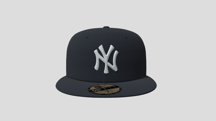 New Era NY Yankees 59Fifty Fitted Cap 3D Model