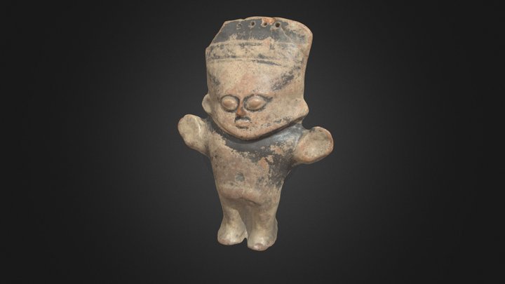 Chancay Figurine 3D Model