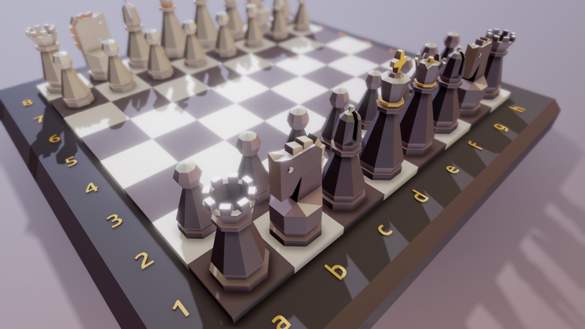 TARBO - Lowpoly Chess Pack