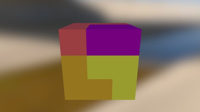 Final Cube 3D Model