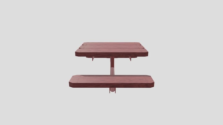 Bench 3D Model