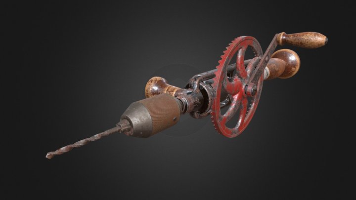 Millers Falls No. 980 Drill 3D Model