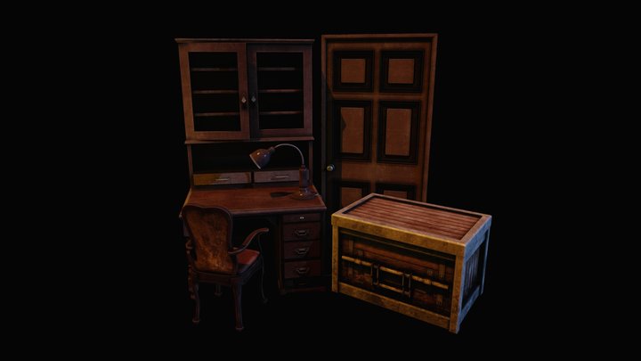 Resident Evil: Medical Room 3D Model