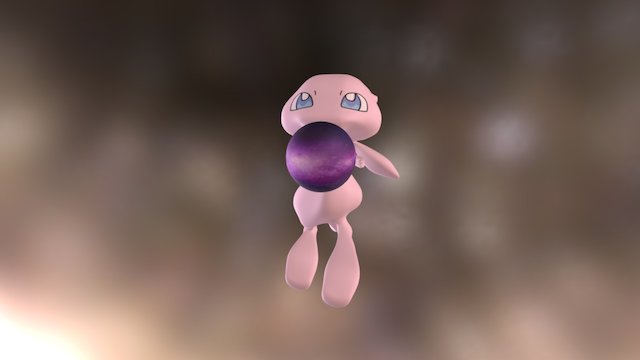 Mew Pokemon 3D Model