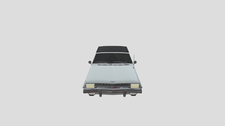 Opel Diplomat 3D Model