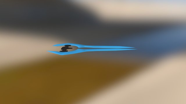 Espada Halo 3D Model