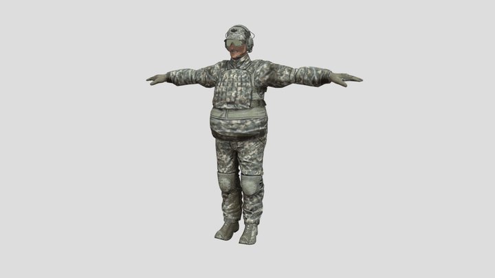 General Buchanan 3D Model