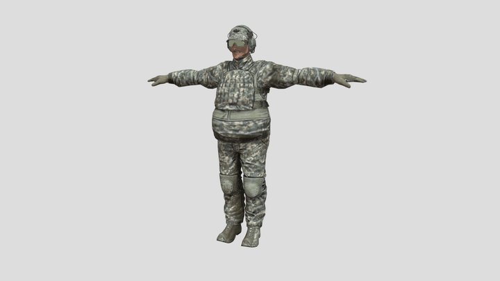 General Buchanan 3D Model