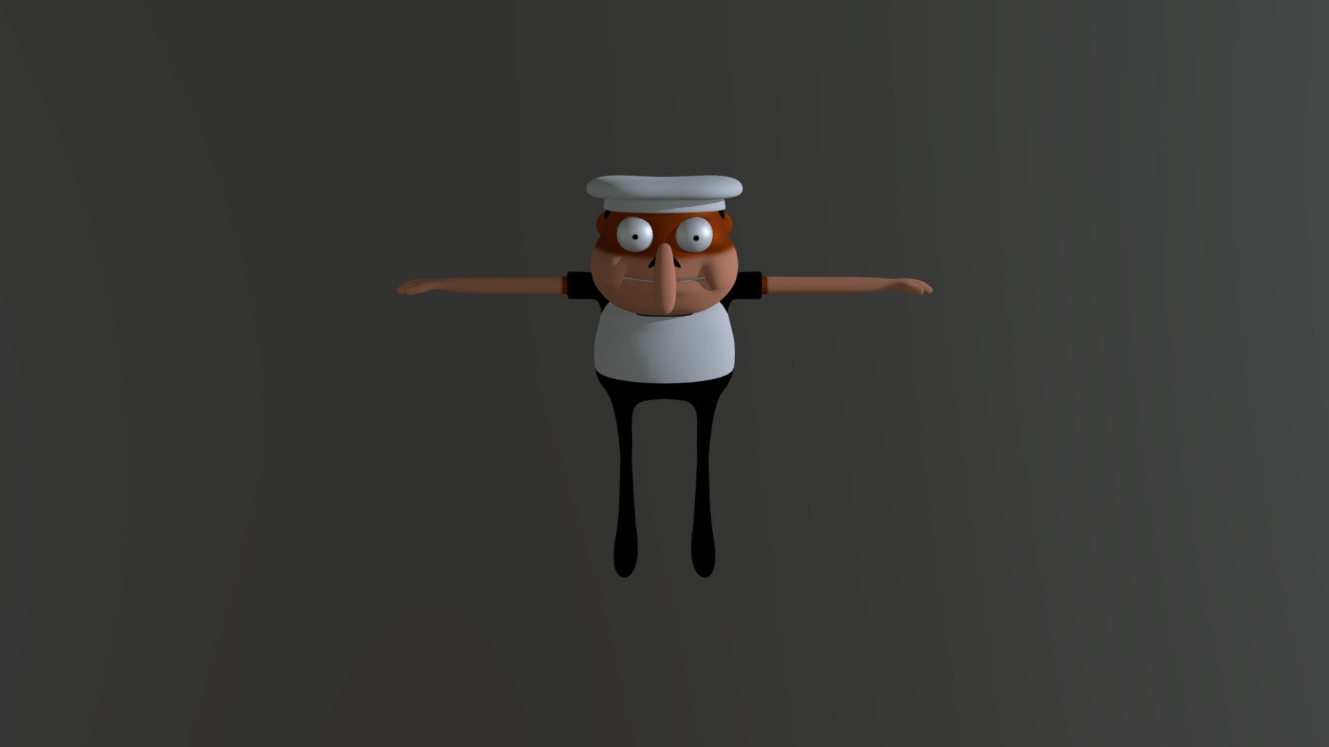Fake Peppino with no colors - Download Free 3D model by SUB2SUGER