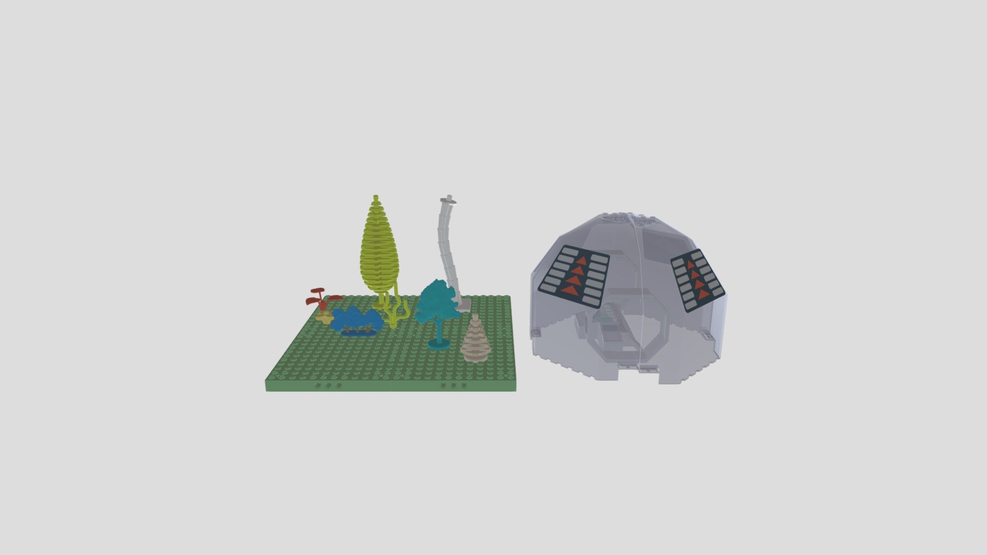 Lego Marsterpiece Control Panel