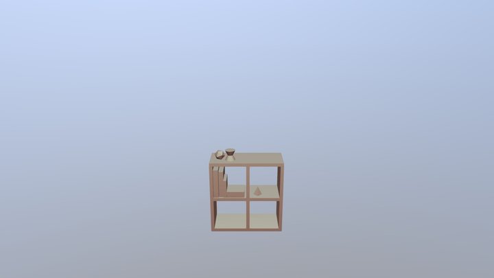 Model With Primitives 3D Model