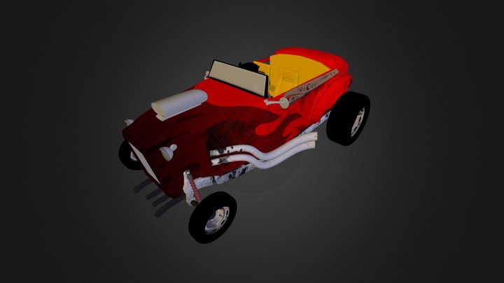 Hotrod V01 3D Model