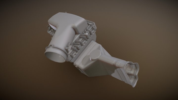 2021 Ford Mustang 5.0 air filter housing 3D Model