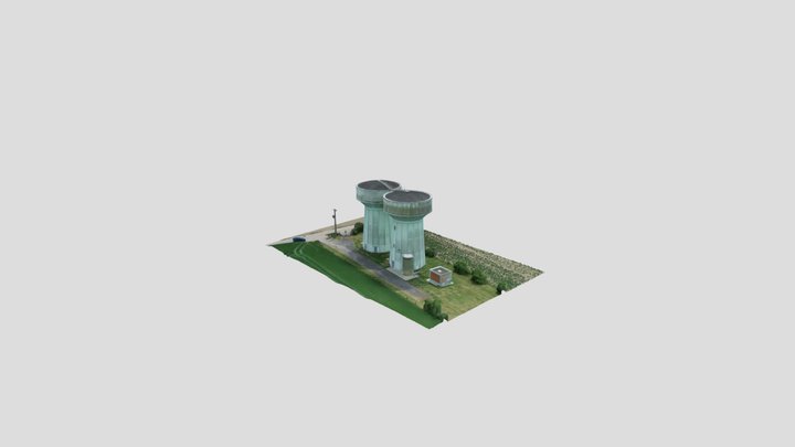 Réservoir de Vendin-le-Vieil 3D Model