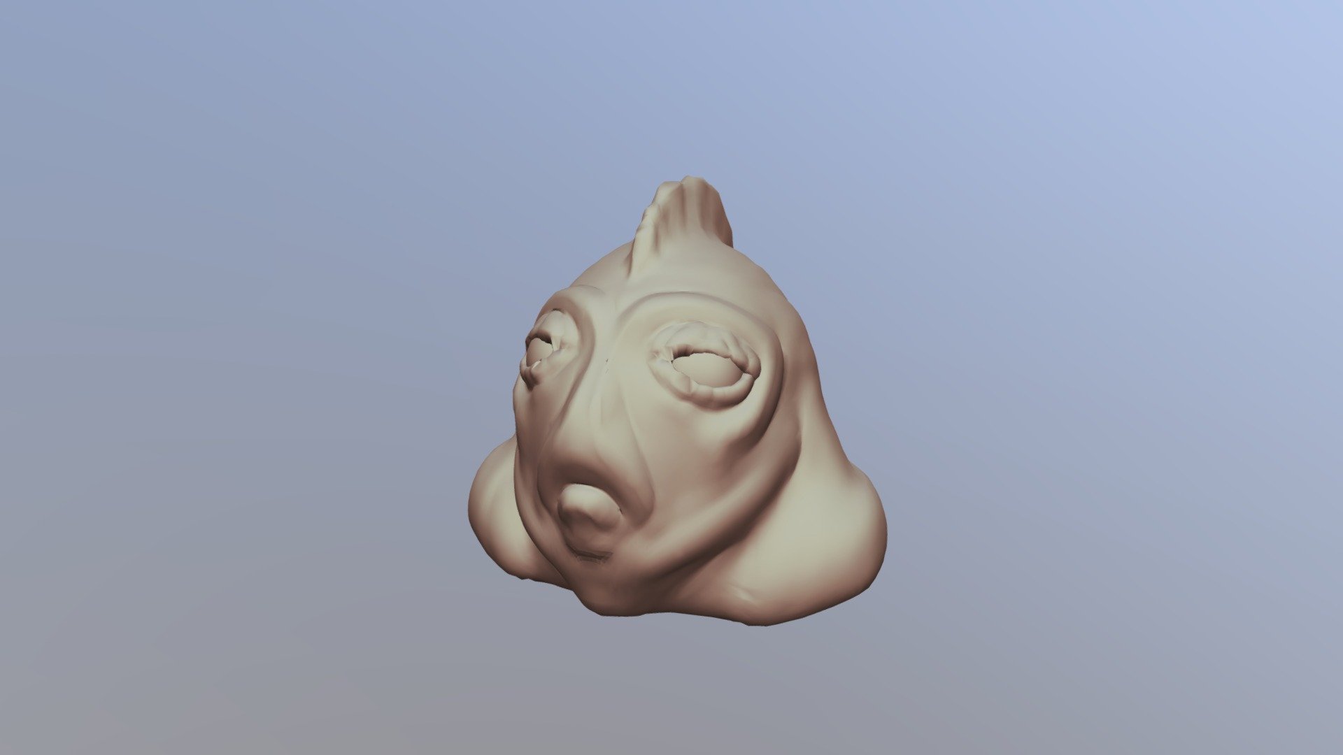 Fish head (Retopo)