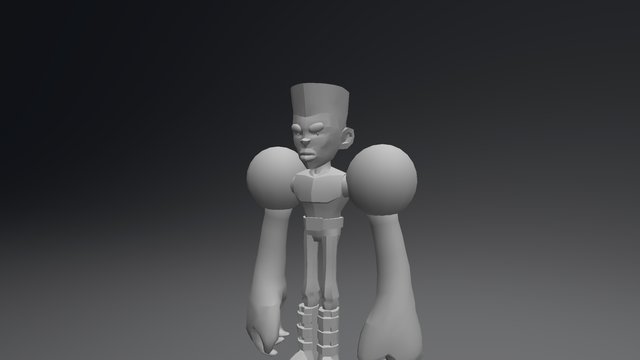 Xavier- Rough First Pass 3D Model