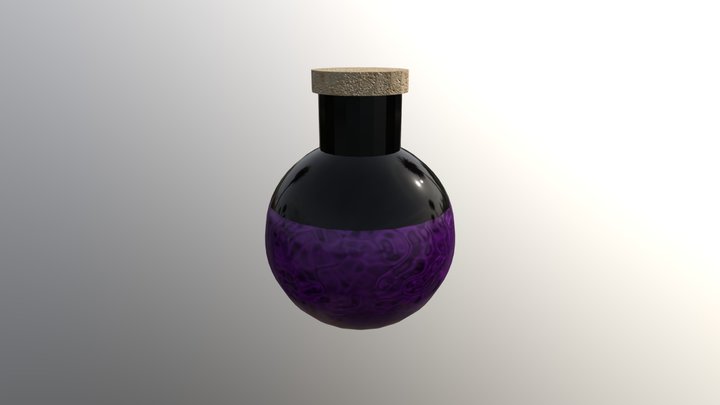 Alchemy Bottle 3D Model