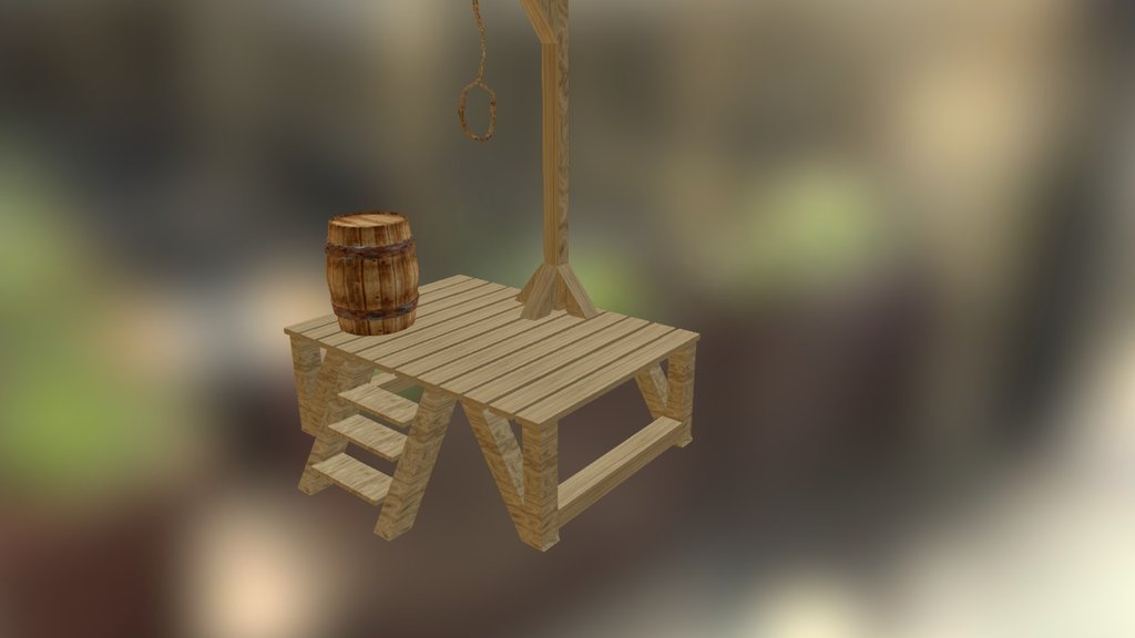 gallows - Download Free 3D model by Raid [8abdd3b] - Sketchfab