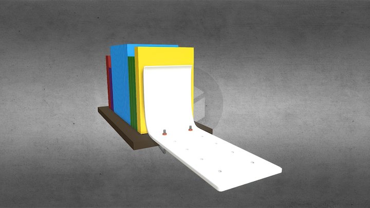 Pinza estante 3D Model