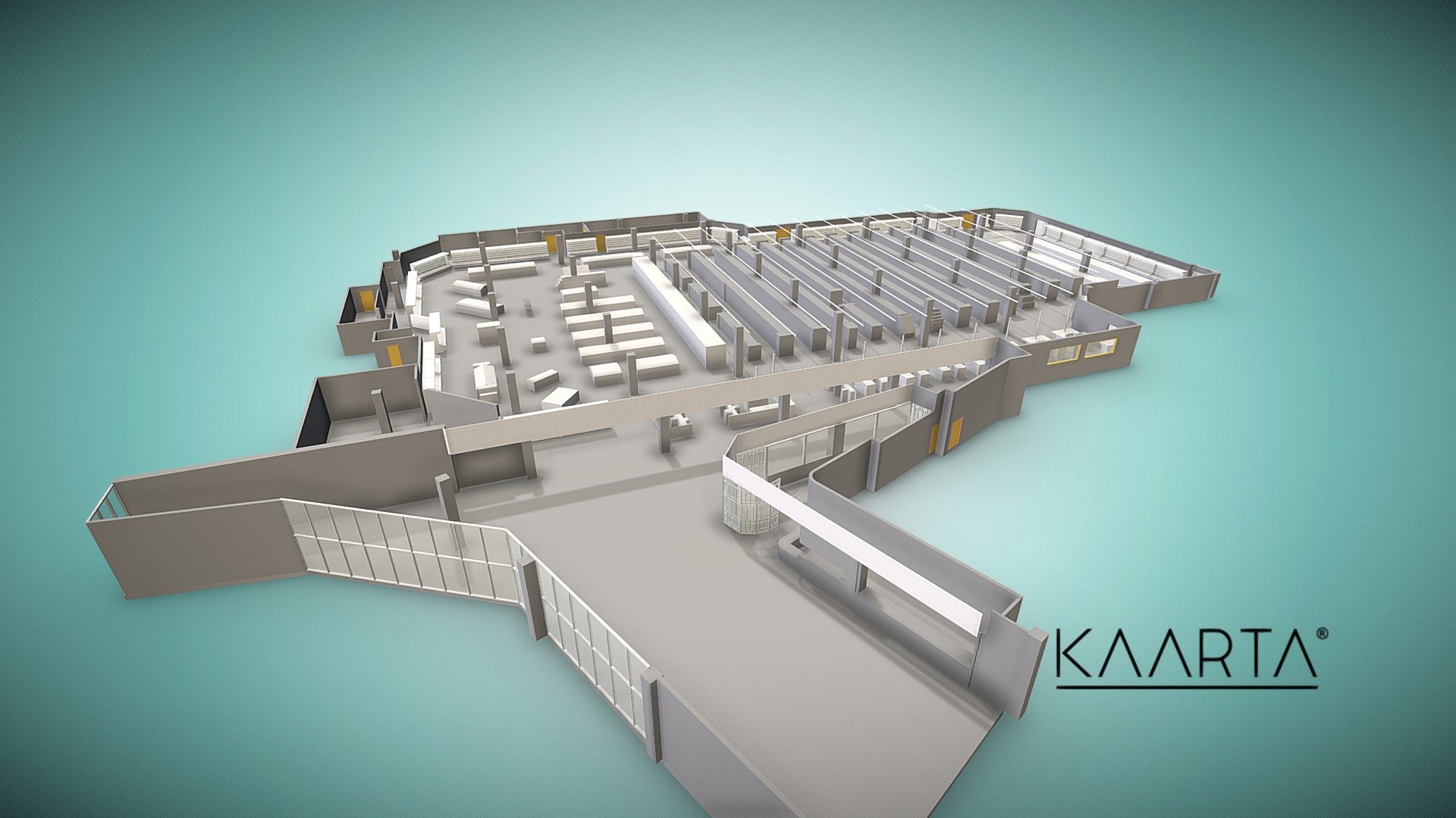 Grocery Store Model (Revit) 3D model by Kaarta (kaarta) [8abe7b0