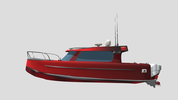 Motor Boat II – Modello 3D gratuito STL