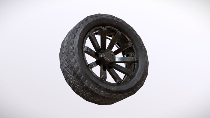 Wheel Model 3D Model