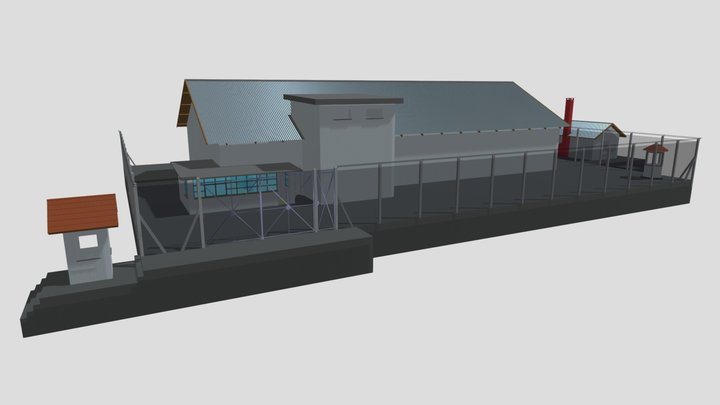 Antiguo Laboratorio 3D Model