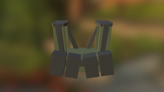 Rebel Vest #9 - Patch 3.2 3D Model