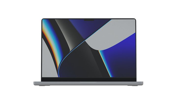 MacBook Pro 16" 2021 3D Model