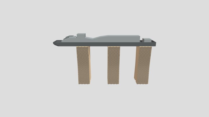 UMich EECS298 - Marina Bay 3D Model