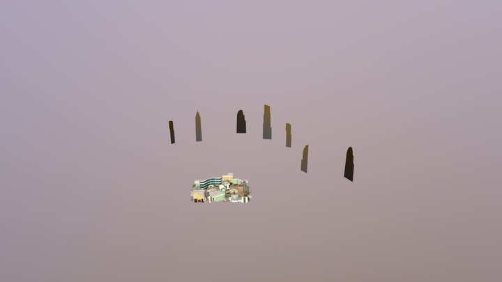 Dubai Future (game location) 3D Model