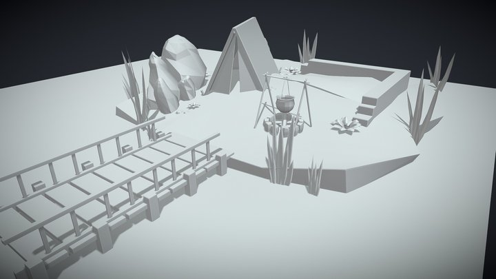 tent 3D Model