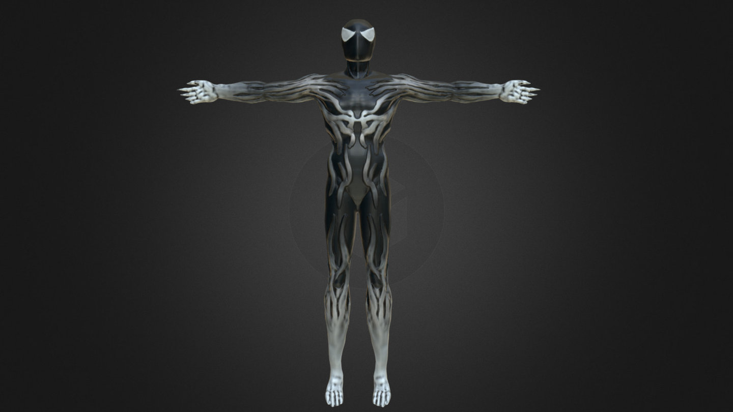 Symbiote Spiderman - reimagined suit