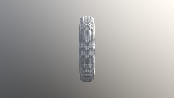 CG Cookie Tyre 3D Model