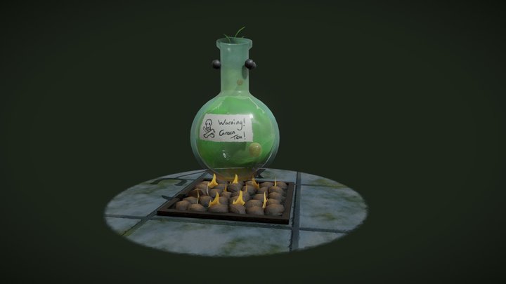 Fantasy Kettle 3D Model
