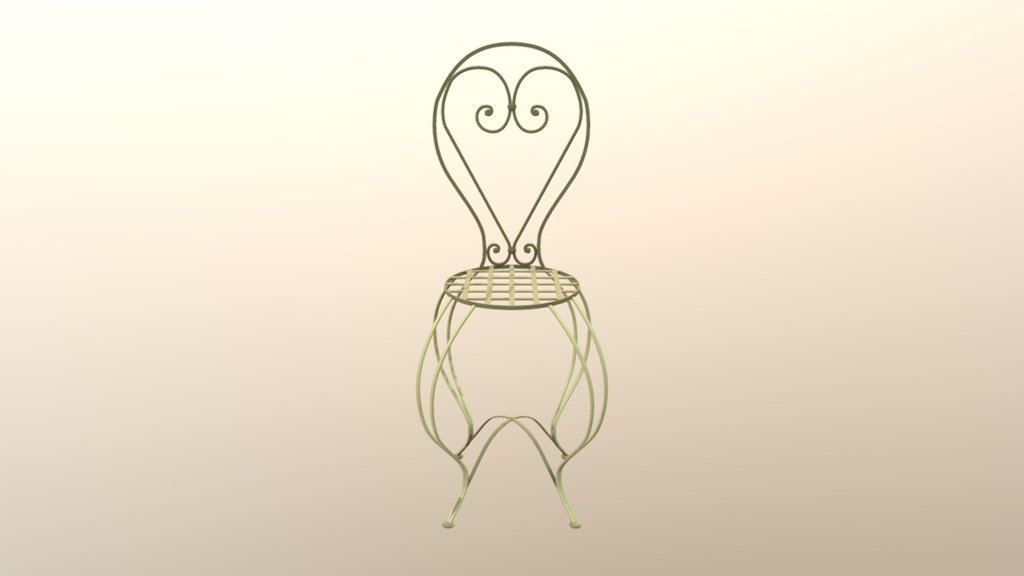Metal chair