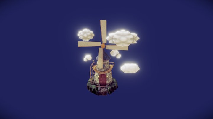 Moinho 3D Model