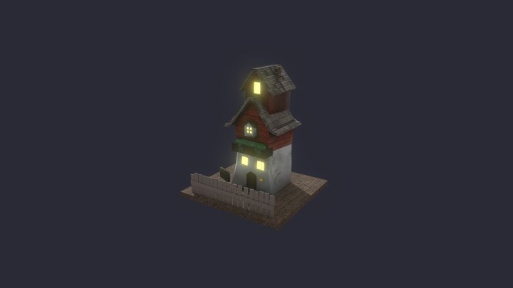 The biggest house for a small person 3D Model