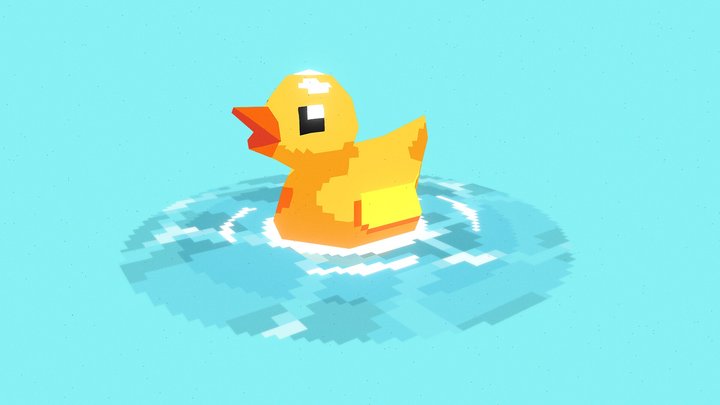 Rubber Duck 3D Model