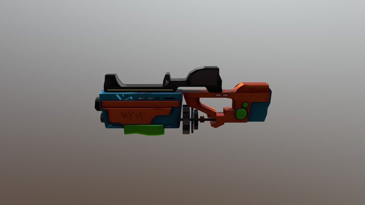 SOLACITO Weapon 3D Model