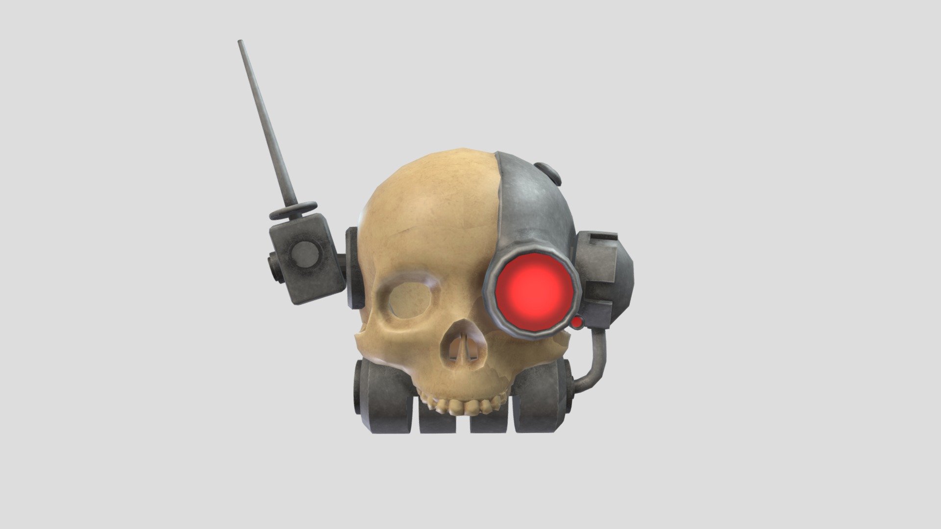 Servo Skull 3D model by Alejandro.Melero [8ac7f15] Sketchfab