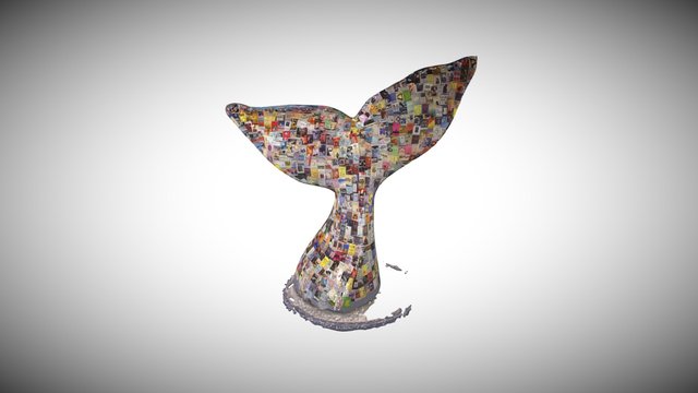 Work in Progress Whale Tail: Long Range Data Set 3D Model
