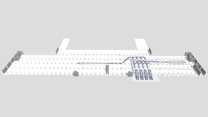 临沂中通快运自动化设备方案20231228 3D Model