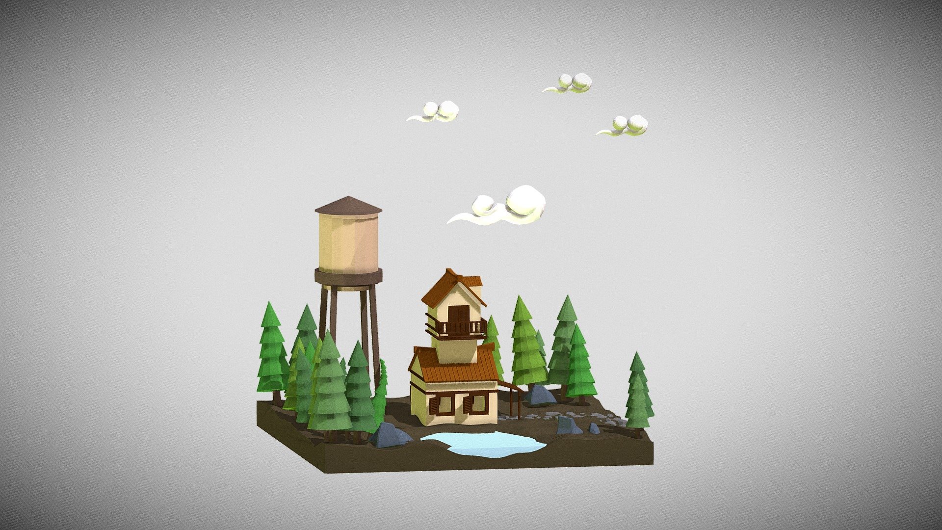 House in the woods