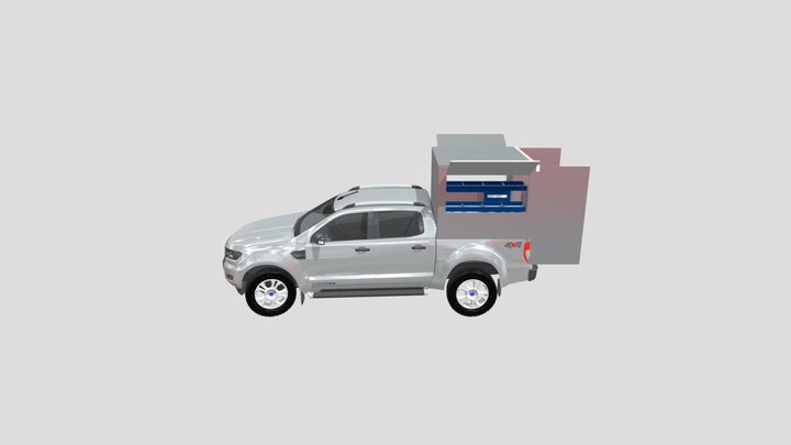 DESARROLLOS ROD - FORD RANGER - TALLER MÓVIL 3D Model