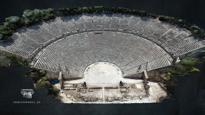Ancient Theatre of Epidaurus | GREECE 3D Model